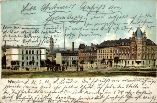 Werdau - Schlossplatz