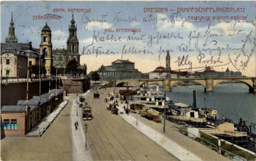 Dresden - Dampfschifflandeplatz