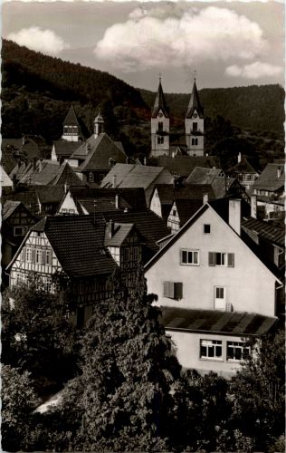 Murrhardt - Blick auf die Stadtkirche