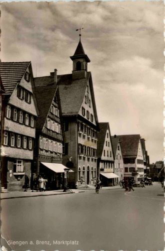 Giengen - Marktplatz