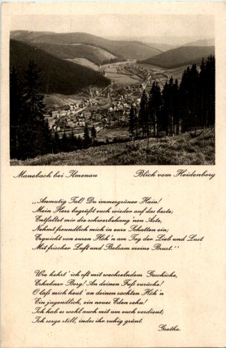 Manebach bei ilmenau