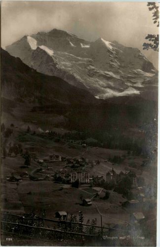 Wengen mit Jungfrau