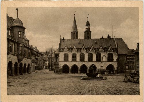 Goslar - Rathausplatz - NS Volkswohlfahrt - 3. Reich