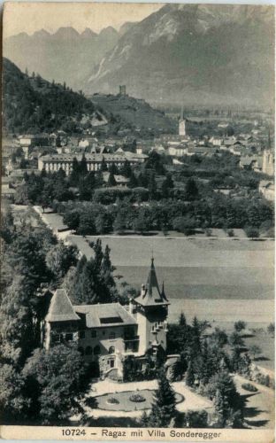 Ragaz mit Villa Sonderegger