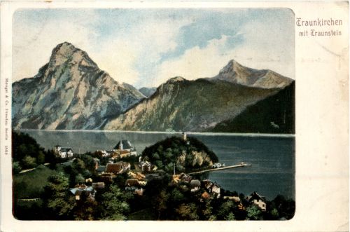 Traunkirchen mit Traunstein