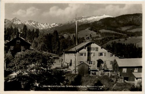 Walserschanz - Grenzwirtshaus