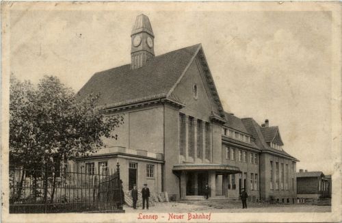 Lennep . Neuer Bahnhof