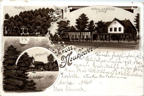 Gruss aus Neukloster - Litho - Buxtehude