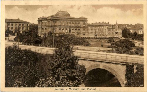 Weimar - Museum und Viadukt