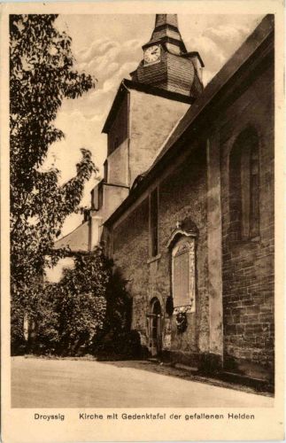 Droyssig - Kirche
