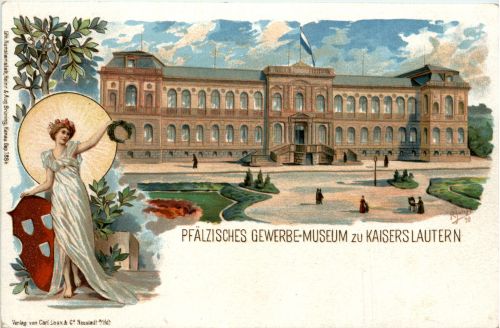 Pfälzisches Gewerbe Museum zu Kaiserslautern - Litho