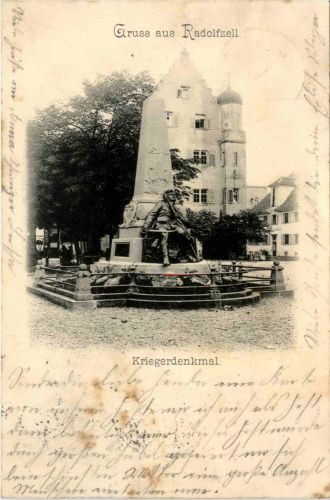 Gruss aus Radolfzell - Kriegerdenkmal