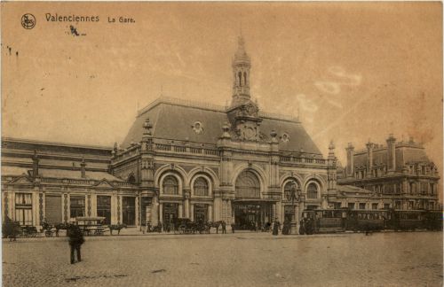 Valenciennes - La gare - Feldpost