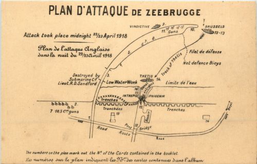 Plan d Attaque de Zeebrugge