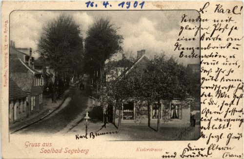 Gruss aus Soolbad Segeberg - Kielerstrasse