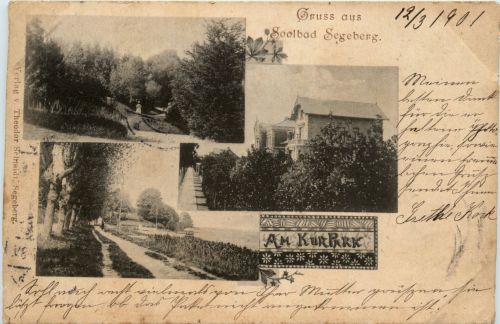 Gruss aus Soolbad Segeberg - Am Kurpark