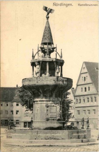 Nördlingen - Kunstbrunnen