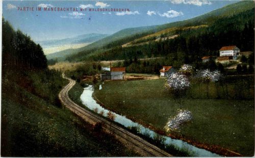 Partie im Manebachtal mit Waldschlösschen