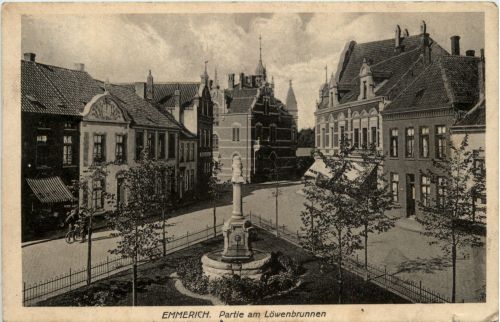 Emmerich - Partie am Löwenbrunnen