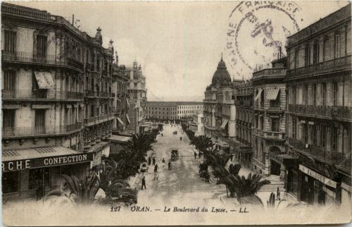 Oran - Le Boulevard du Lycee