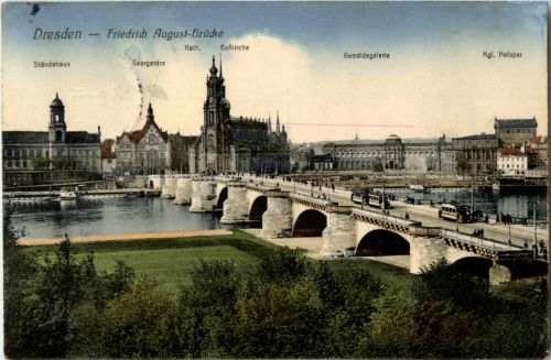 Dresden - Friedrich-August-Brücke