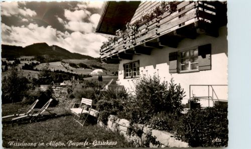 Nesselwang - Bergcafe Gästehaus