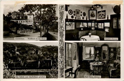 Heidelberg - Hotel Scheffelhaus