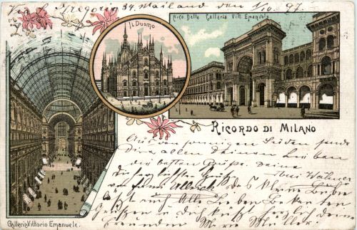 Ricordo di Milano - Litho