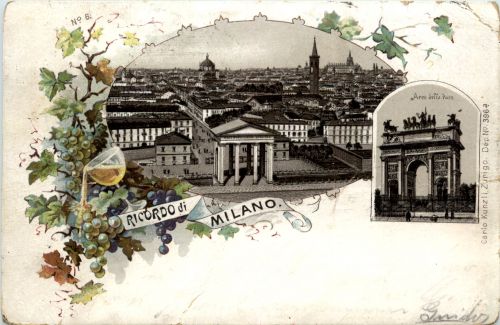 Ricordo di Milano - Litho