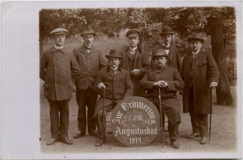 Zur Erinnerung Augustusbad 1914