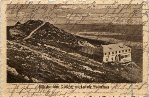 Villacher Alpe mit Ludwig Walterhaus