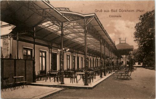 Gruss aus Bad Dürkheim - Colonade