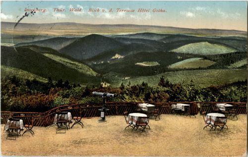 Inselsberg - Terrasse Hotel Gotha