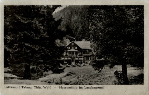 Tabarz - Massemühle im Lauchagrund