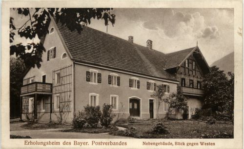 Brannenburg - Erholungsheim des bayr. Postverbandes