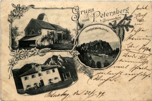 Gruss vom Petersberg bei Brannenburg