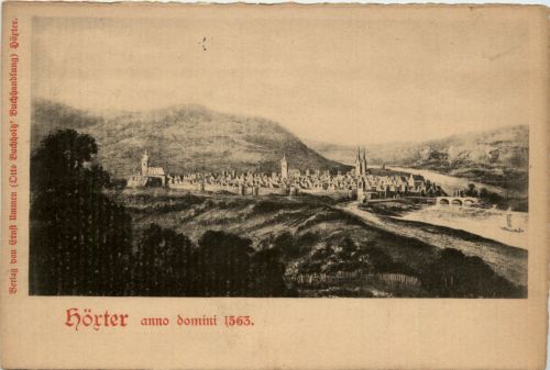 Höxter an der Weser - anno domini 1563