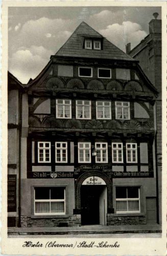Höxter an der Weser - Stadt-Schenke