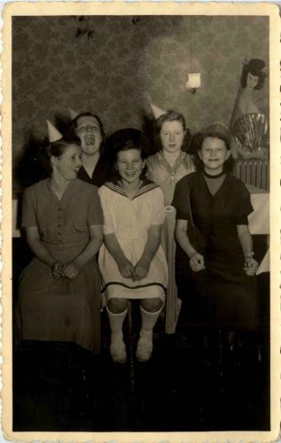 Höxter an der Weser - Karneval 1952 in der Reichspost