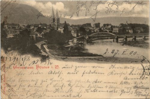 Gruss aus Höxter an der Weser