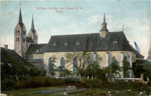 Höxter an der Weser - Schloss Corvey