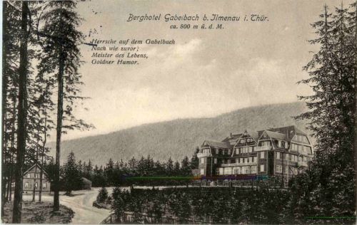 Berghotel Gabelbach bei Ilmenau