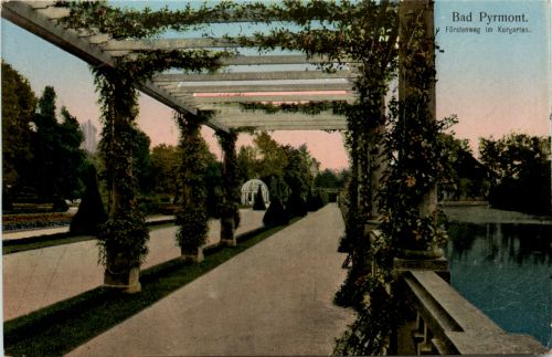 Bad Pyrmont - Fürstenweg - Luna Karte