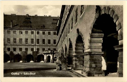 Gotha - Schlosshof