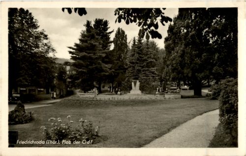 Friedrichroda - Platz der OdF