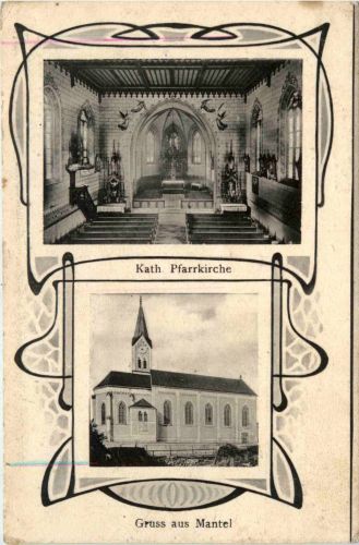Gruss aus Mantel - Kath. Pfarrkirche