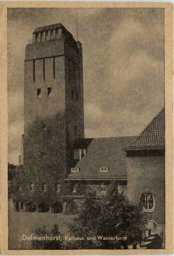 Delmenhorst - Rathaus und Waqsserturm