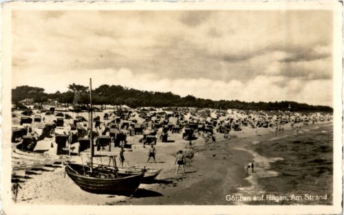 Göhren auf Rügen - Am Strand