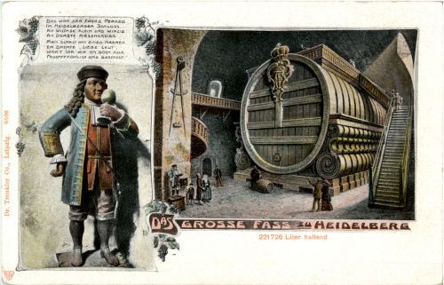 Das grosse Fass zu Heidelberg