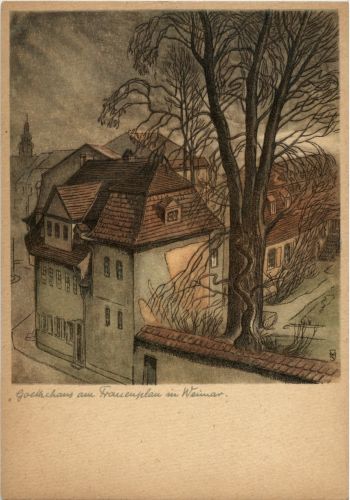 Goethehaus am Frauenplau in Weimar